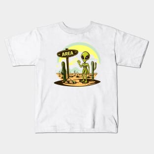 Area 51 Alien Kids T-Shirt